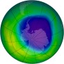 Antarctic Ozone 2005-10-17